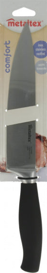Tomado-metaltex metaltex comfort keukenmes 34 cm zwart rvs