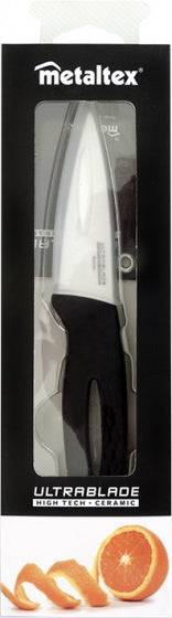 keukenmes Ultrablade Gamma 20 cm keramiek zwart