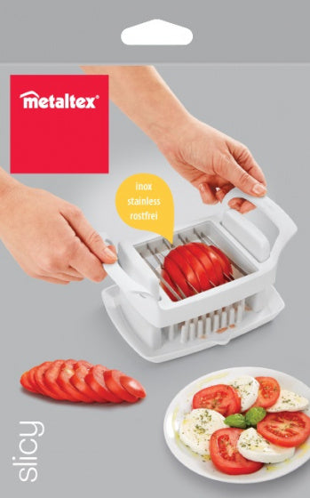 Metaltex kitchen helpers slicy wit rvs