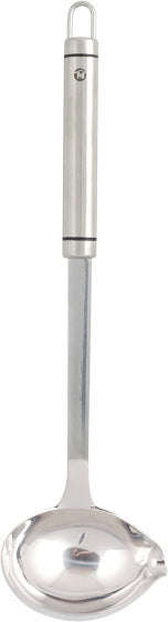sauslepel Victoria 33 cm RVS zilver