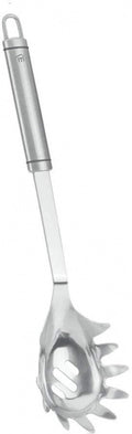 spaghettilepel Victoria 32 cm RVS zilver