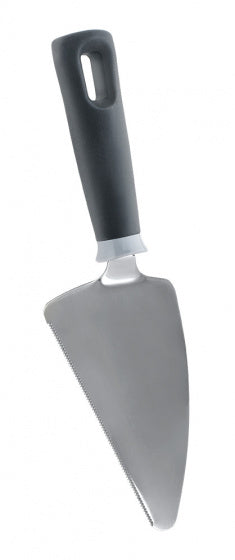 taartschep Maximo 26,5 x 7,5 cm RVS zilver/zwart