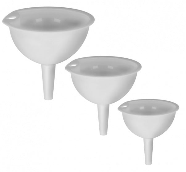 trechterset 7-9-11 cm wit 3-delig