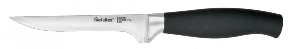 Metaltex comfort vleesmes 28 cm zwart rvs