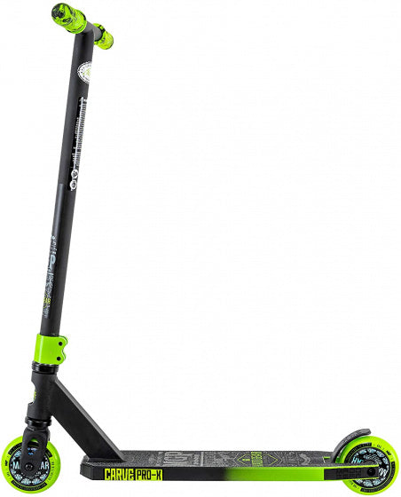 Carve Pro X Junior Voetrem Zwart/Groen