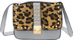 schoudertas dames 20 x 20 x 6 cm polyurethaan grijs