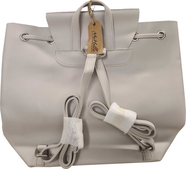 rugzak dames polyurethaan beige