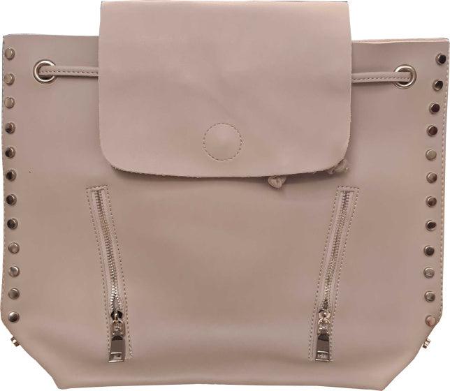 rugzak dames polyurethaan beige