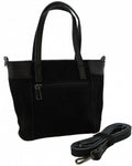 Mh bijoux Schoudertas dames 23 x 16 x 9 cm leer zwart 2-delig