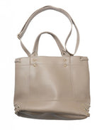 schoudertas dames 36 x 25 x 15 cm polyurethaan grijs