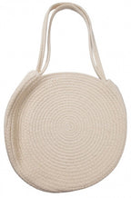 tas dames 35 x 10 cm katoen/polyurethaan beige