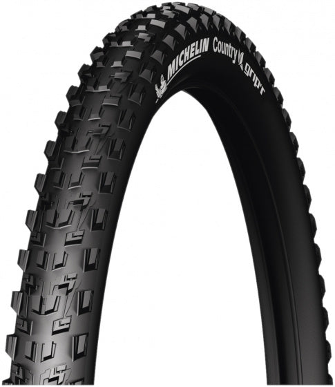 Michelin buitenband 27.5” – country grip'r – tlr (tubeless ready) – vouwband – etrto-maat: 54-584 – zwart