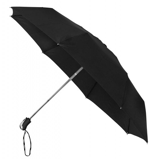 paraplu automatisch polyester 100 cm zwart