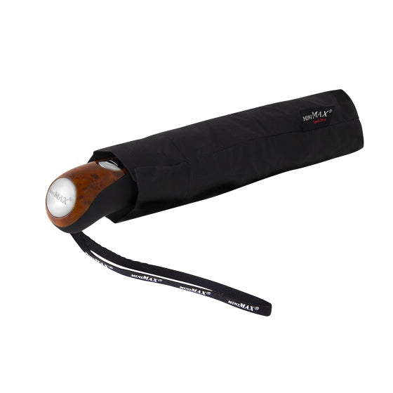 paraplu automatisch 100 cm polyester zwart