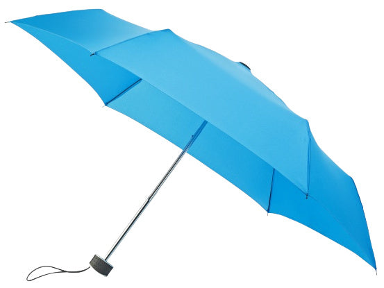 paraplu handopening 90 cm polyester lichtblauw