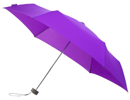 paraplu handopening 90 cm polyester paars