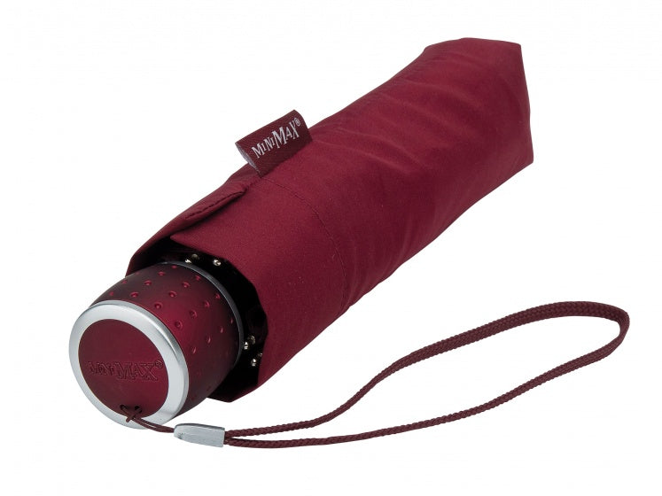 paraplu handopening 100 cm polyester bordeaux