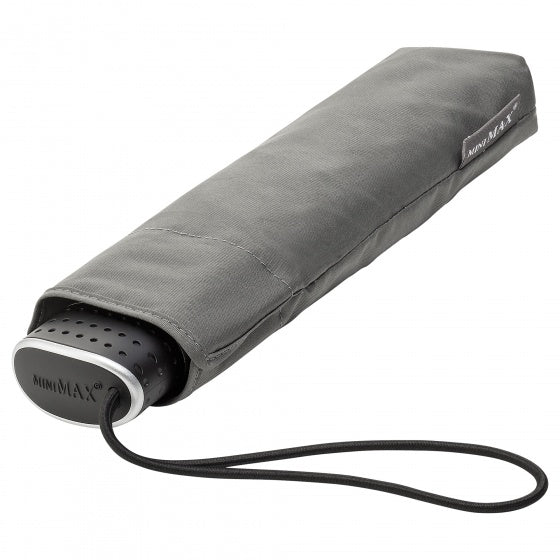 Minimax Paraplu handopening 90 cm polyester grijs