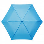 paraplu handopening 90 cm polyester lichtblauw