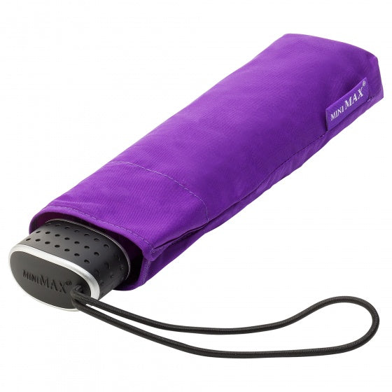paraplu handopening 90 cm polyester paars