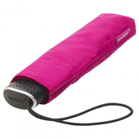 Minimax Paraplu handopening 90 cm polyester roze