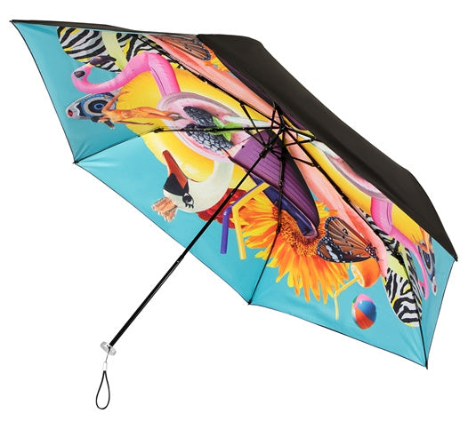 Minimax Paraplu zonwering UPF50+ 92 cm polyester blauw