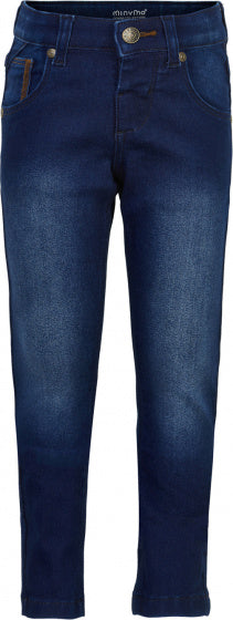 jeans Power slim fit jongens katoen jeansblauw maat 92