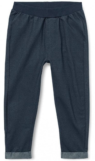 joggingbroek denim junior polyester blauw maat 62