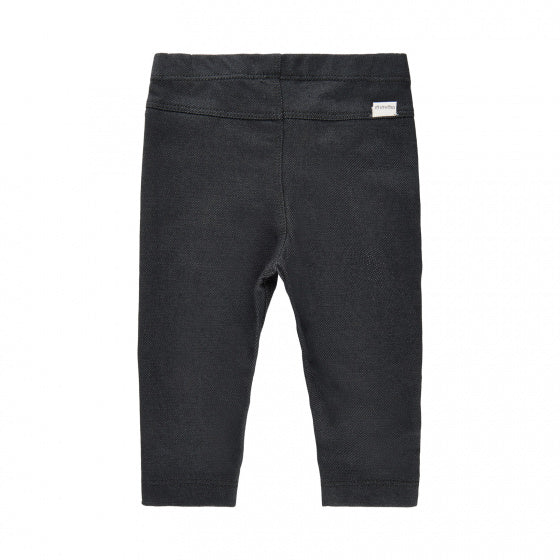 legging meisjes katoen zwart maat 92