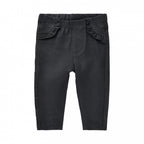 legging meisjes katoen zwart maat 92