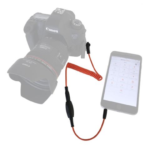 Miops Smartphone Afstandsbediening MD-F1 met F1 kabel voor Fuji