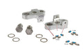 Mirage crankverkorters met rvs bouten aluminium t6 zilver