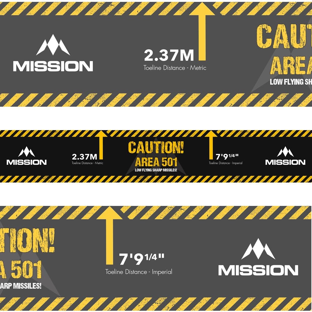 Mission Mission Throw Line Oche Area 501