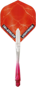McKicks Thunder Lightning Red Flight Shaft Set