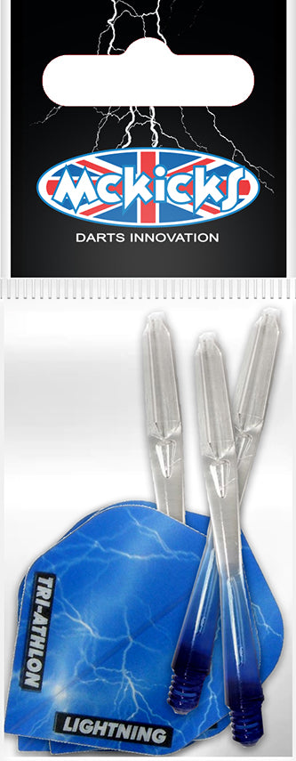 McKicks Thunder Lightning Blue Flight Shaft Set