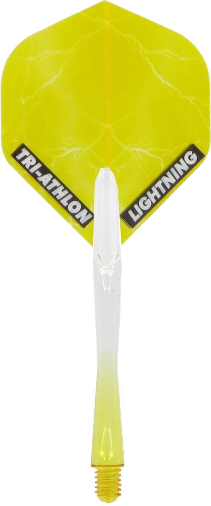 McKicks Thunder Lightning Yellow Flight Shaft Set
