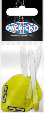 McKicks Thunder Lightning Yellow Flight Shaft Set
