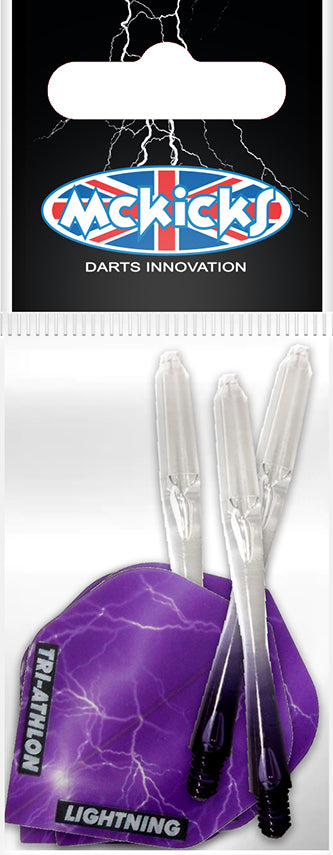 McKicks Thunder Lightning Purple Flight Shaft Set