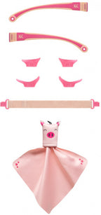 Mokki Accessoirekit zonnebril roze 5-delig