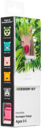Mokki Accessoirekit zonnebril roze 5-delig