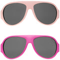 Mokki Click Change kinderzonnebril 2-5 jaar roze 2 stuks
