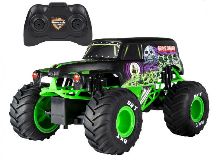 monstertruck Gravedigger RC junior 1:15 zwart/groen