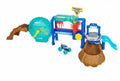 speelset Power Wash junior 1:64 blauw 2-delig