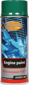 Motip engine paint hitte bestendige lak 400ml groen