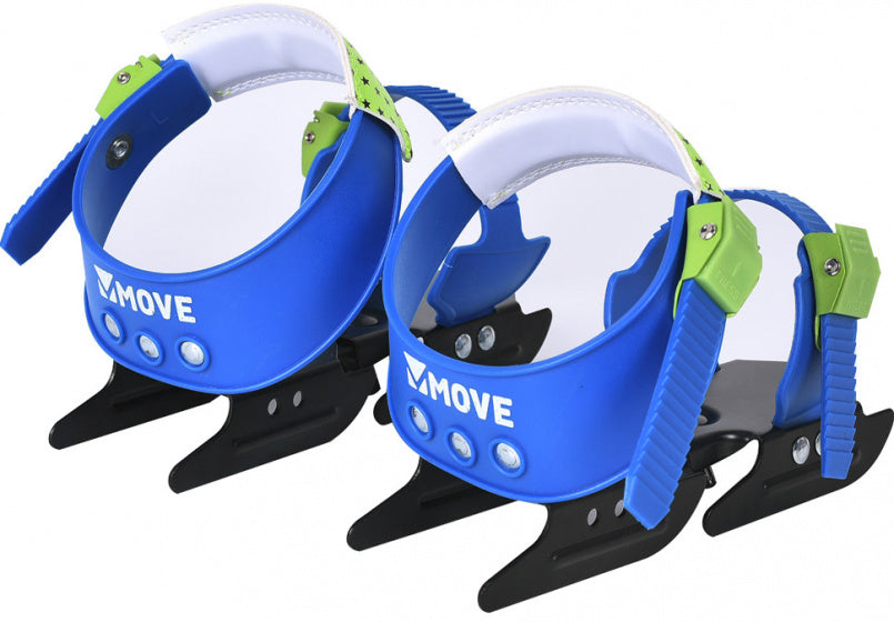 Move - Move - Move - Move - Bob Skate glij-ijzers verstelbaar junior zwart blauw maat 24 34