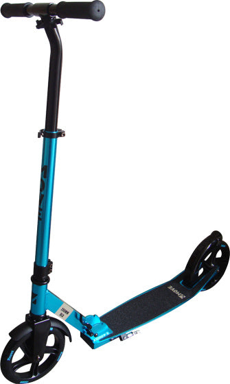 Move Deluxe 2-wiel step opvouwbaar 200 mm voetrem blauw/zwart