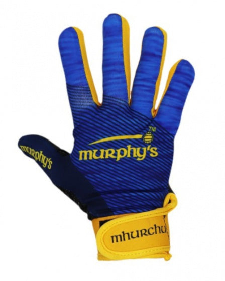 sporthandschoenen Gaelic Gloves latex blauw/geel maat 10