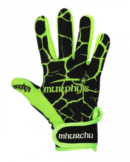 sporthandschoenen Gaelic Gloves latex zwart/lime maat 9