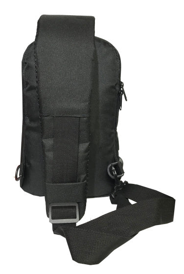 Must Schoudertas Zita 4 liter 19,5 x 7 x 29 cm polyester zwart