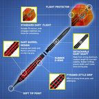 Shot Value Range Mystic Softtip Darts Set